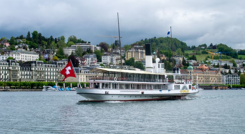 Dampfschiff Unterwalden in Luzern